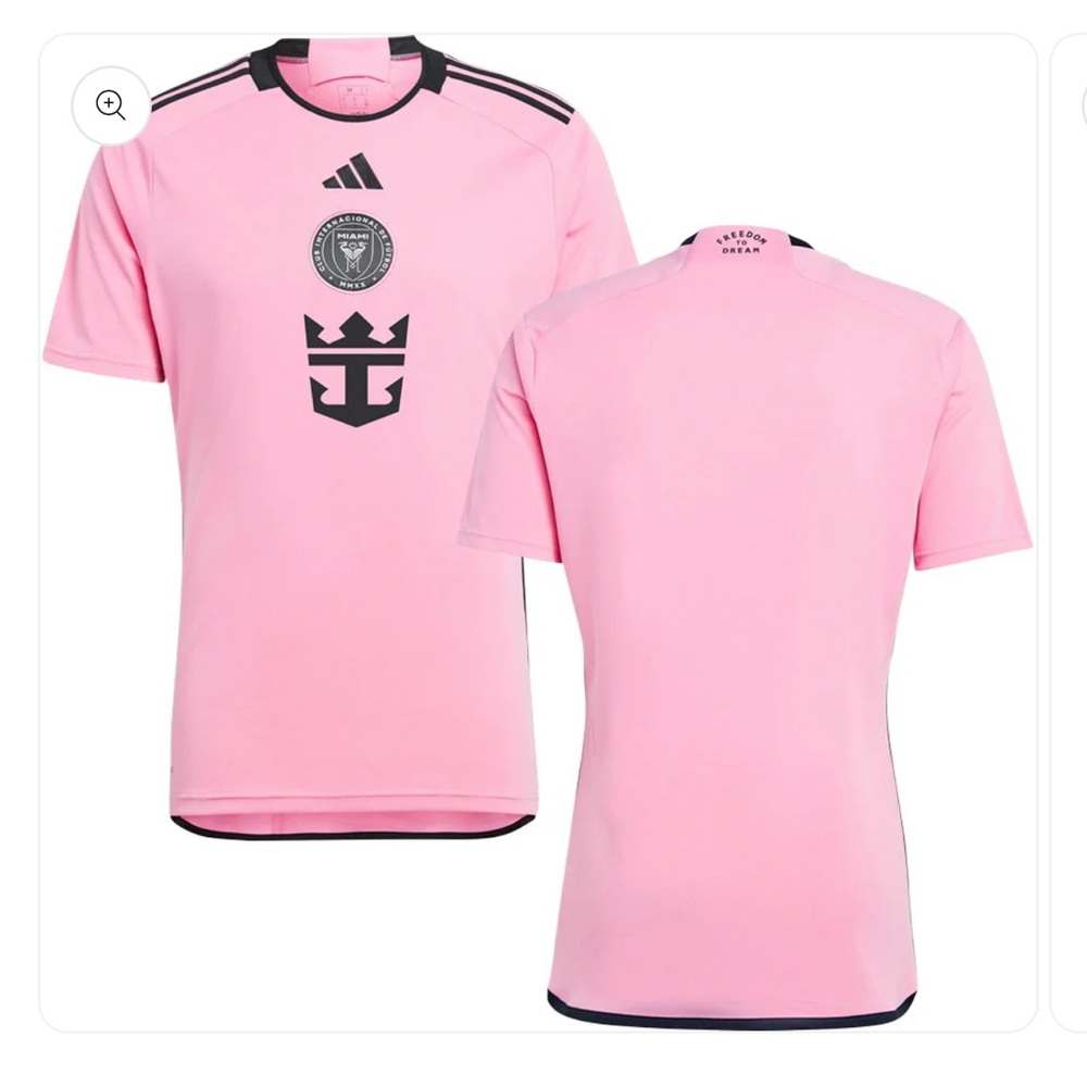 adidas Inter Miami‎ CF Home Men’s Soccer Jersey NWT Size XL